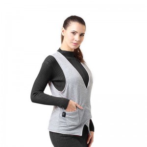 Verwarmd vest Maat Verstelbare batterij Elektrisch warm vest om te wandelen Kamperen Outdoor