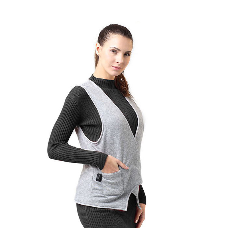 Verwarmd vest Maat Verstelbare batterij Elektrisch warm vest om te wandelen Kamperen Outdoor