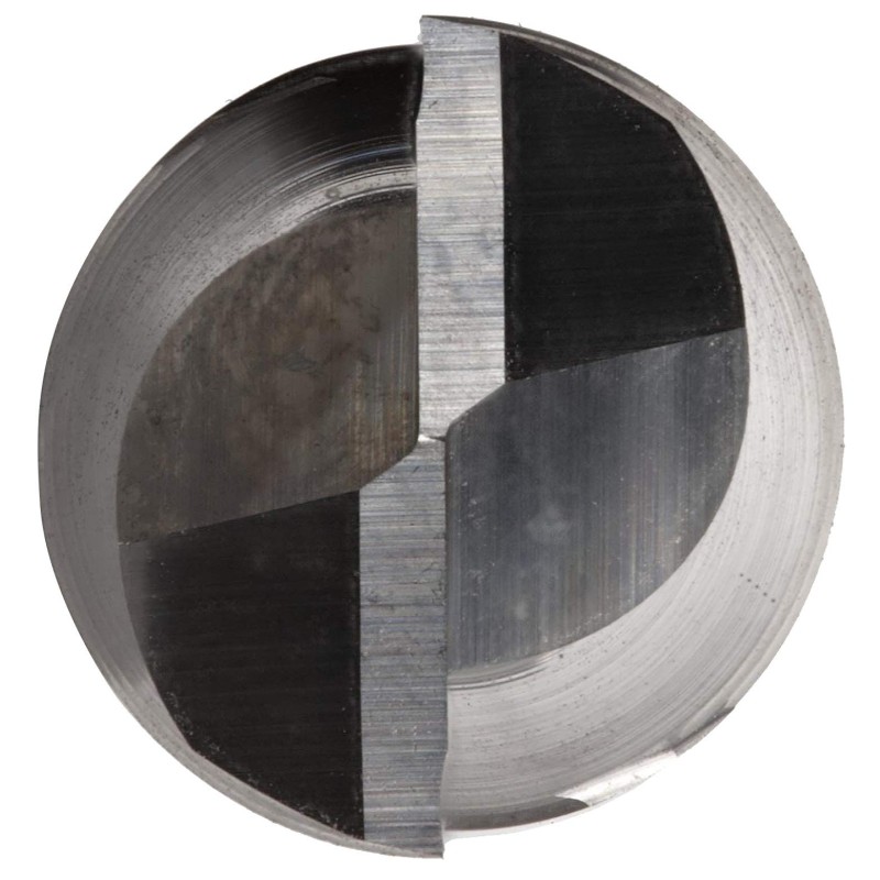 Carbide vierkante neusfrees, inch, TiCN-afwerking, afwerkingssnijding, 45 graden helix, 2 fluiten, 1,5 
