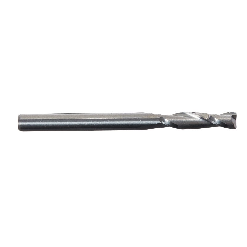 Solide premium hardmetalen frees, 2 fluit, 1/8