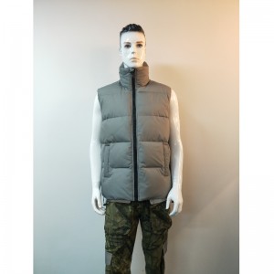 GRIJS PADDED VEST VOOR HEREN RLMV0002