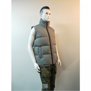 GRIJS PADDED VEST VOOR HEREN RLMV0002