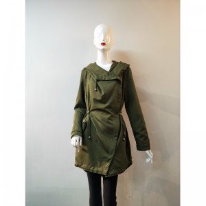 KHAKI IRREGULAR JACKET DAMES RLWJ0001