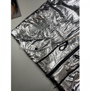 ZILVEREN HOODED JAS DAMES RLWJ0018