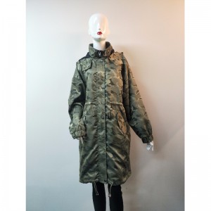 DAMES CAMO HOODED JAS RLWJ0020