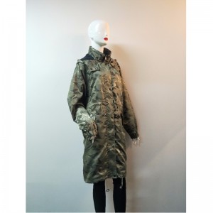 DAMES CAMO HOODED JAS RLWJ0020