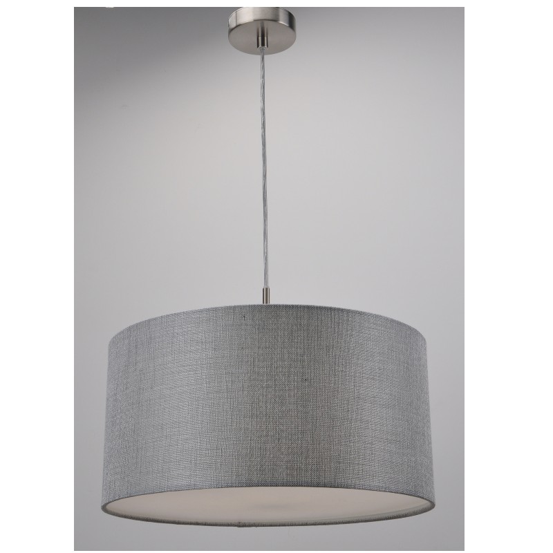 moderne design hanglamp met linnen kap