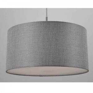 moderne design hanglamp met linnen kap