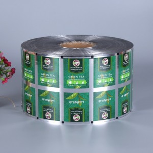 Plastic foliefolie met voedselfolie voor koffiezakjes voor melkthee