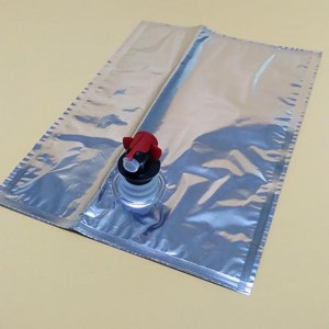 2L 5L 10L 15L 25L aluminiumfolie en heldere aseptische zak in doos BIB voor wijn, olie, sap, melk, water