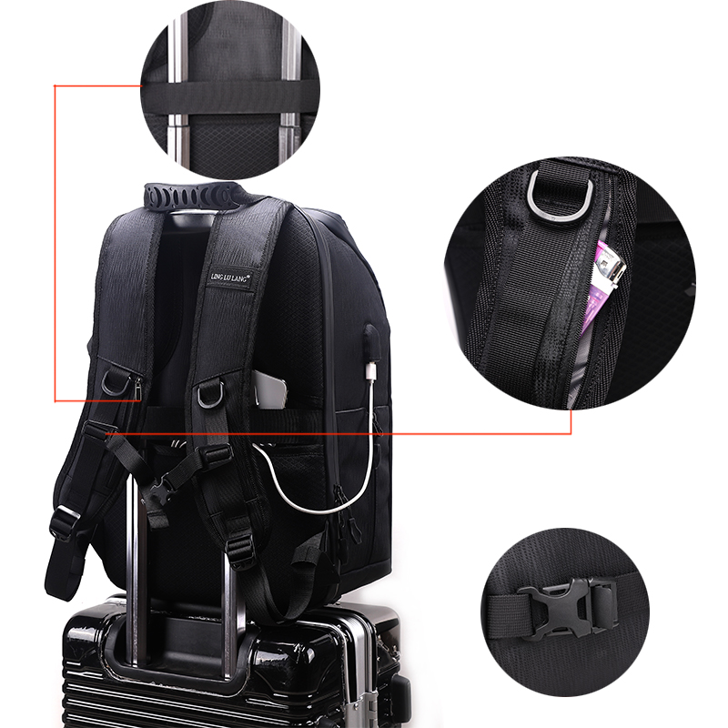 Diat BRTMA250A USB-laptopcamera Outdoor-rugzak Zakelijke multifunctionele rugzak
