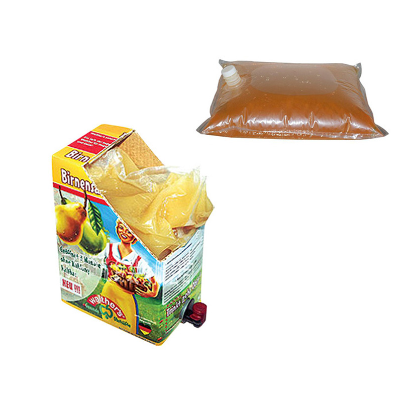 Hoogwaardige aluminiumfolie ventielzak in doos voor vloeistof, wijn, olie, water, sap, wasmiddel met kraan