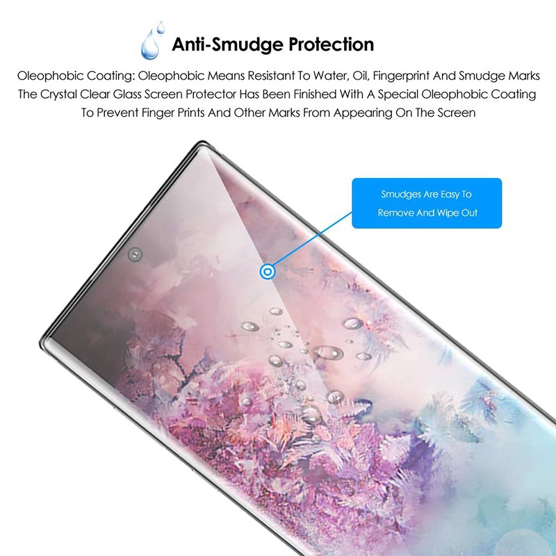 3D Full Cover Glazen Screenprotector voor SAMSUNG GALAXY S10, S10 +, S10E