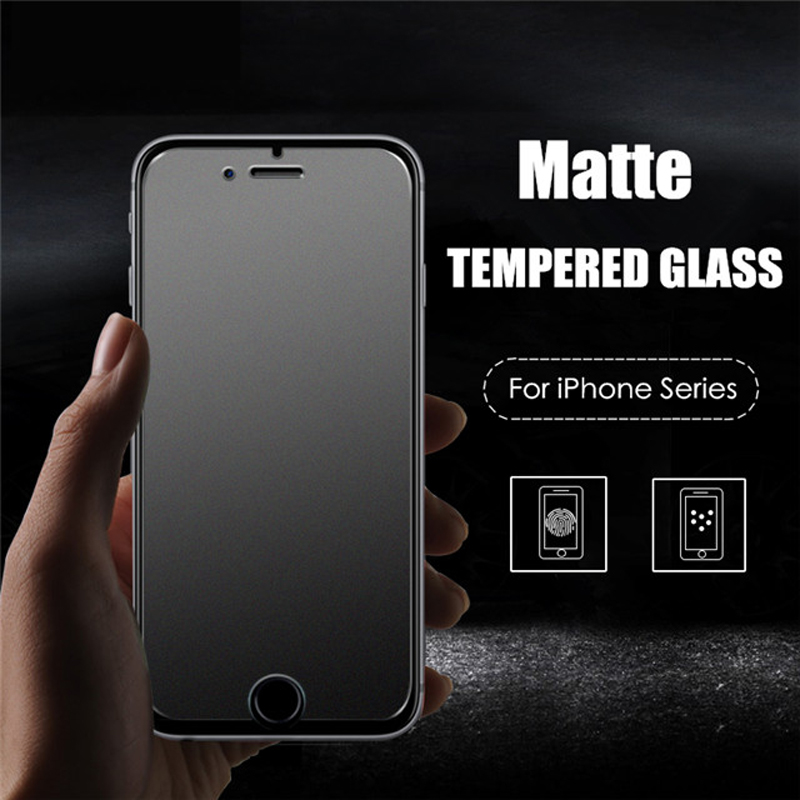 Anti FingerPrint Matte Screenprotector voor iPhone Xs / Xr / Xs Max