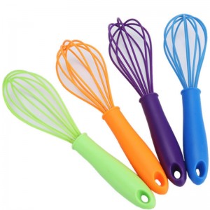 Siliconen roerwerk van hoge kwaliteit handheld roerwerk siliconen antisliphandgreep bakken keukengereedschap