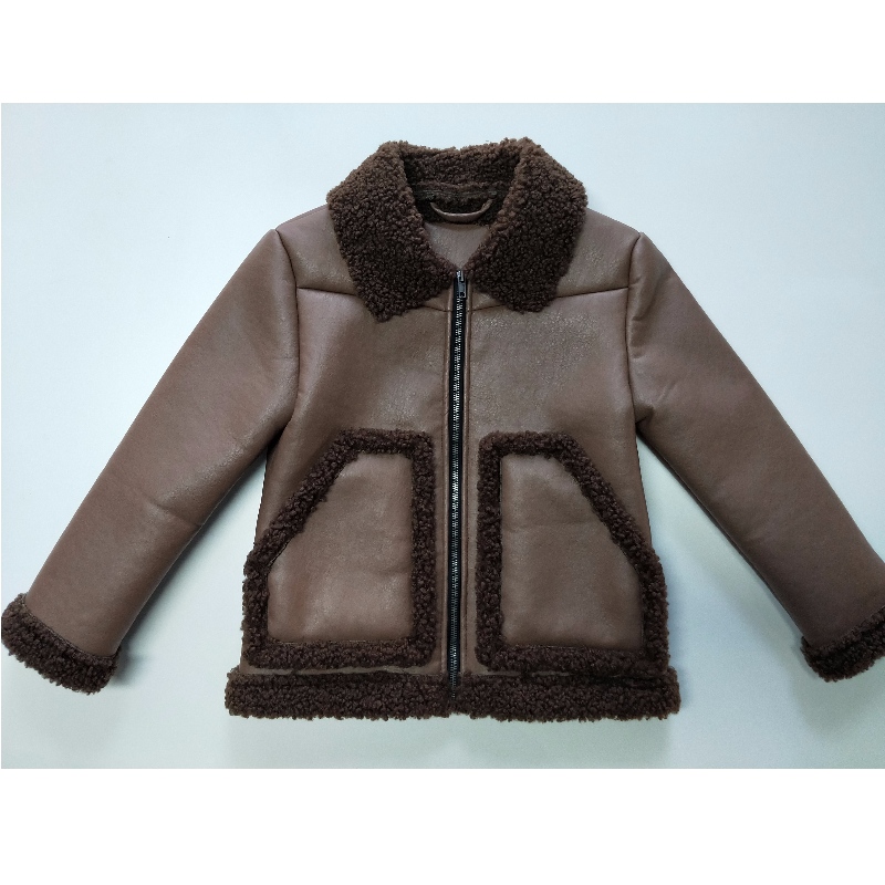 BRUIN PU-JAS VOOR KINDEREN RLCPJ0001N
