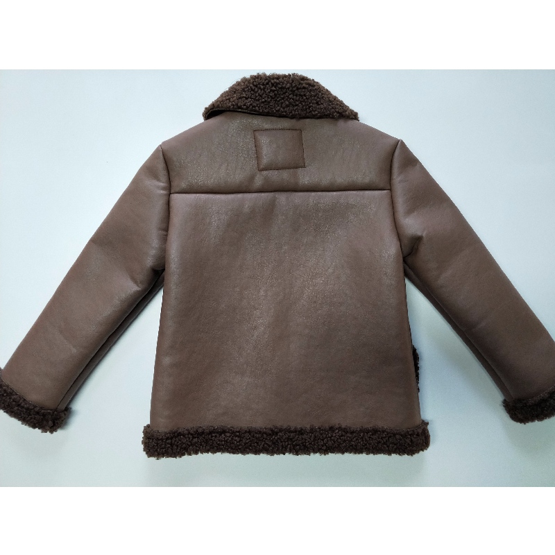 BRUIN PU-JAS VOOR KINDEREN RLCPJ0001N