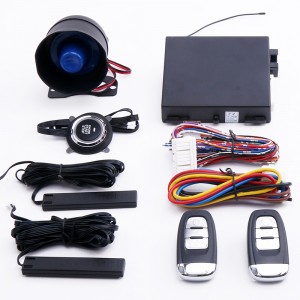 PKE keyless entry RFID auto lock \u0026 unlock in auto alarm starter