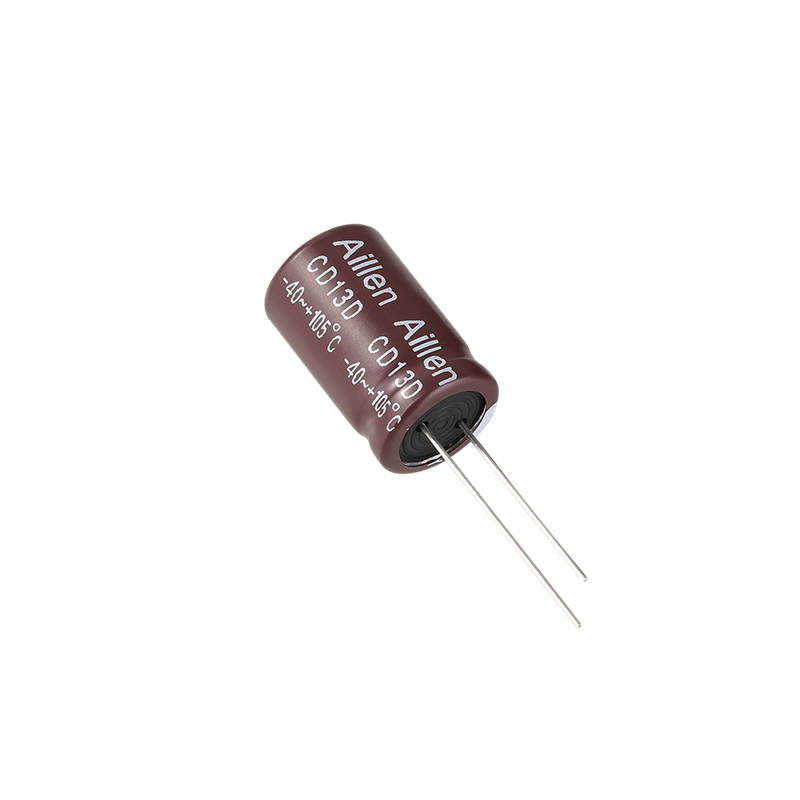 CD13D Type plug-in aluminium elektrolytische condensator op hoge temperatuur
