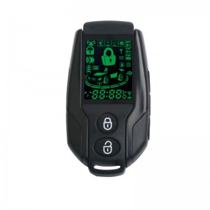 twee manier hoppen code lcd afstandsbediening auto beveiliging auto alarmsysteem