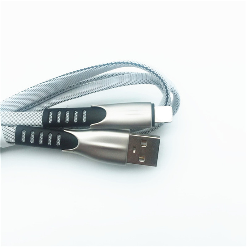 KPS-1001CB 8PIN Groothandel 1m sterke snel opladen USB 2.0 8-pins oplaad- en synchronisatiekabel