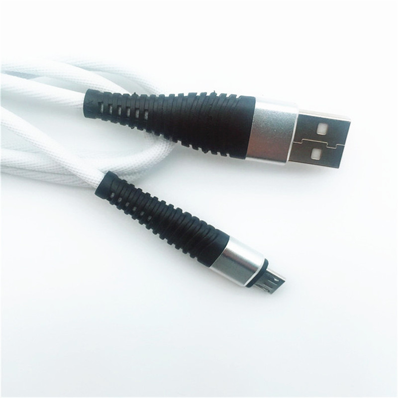 KPS-1003CB Micro Groothandel zeemeermin 1m micro 2a snellaad USB-kabel voor Android