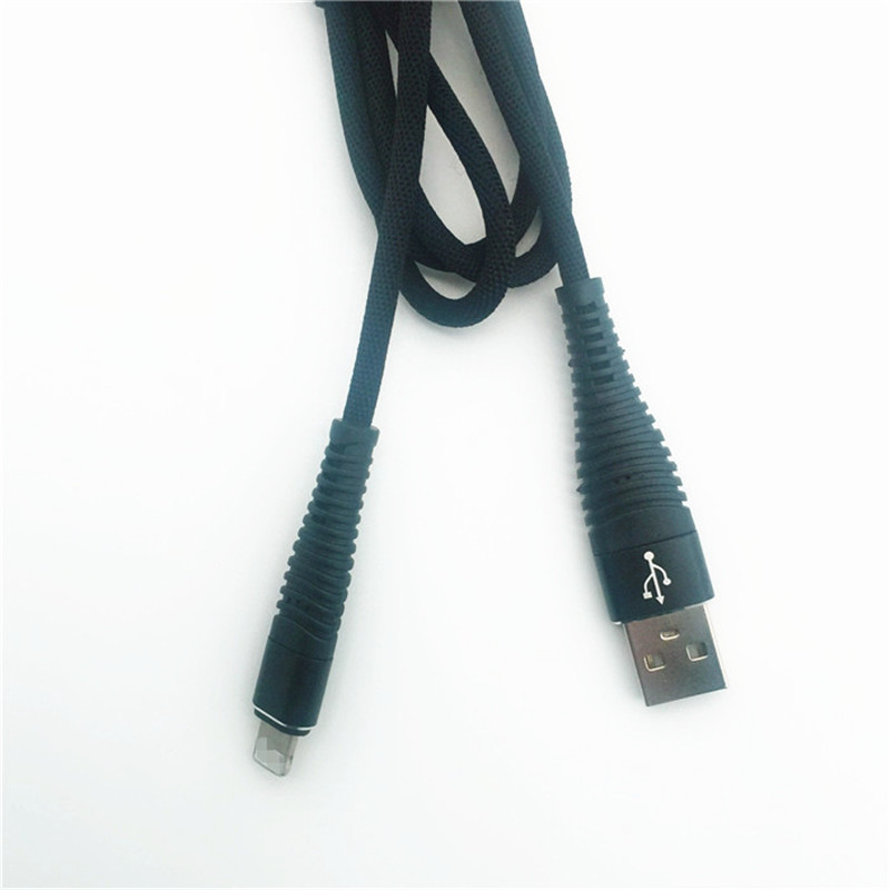 KPS-1003CB 8pin Nieuw ontwerp 1M zeemeermin 2A USB-gegevenskabel voor snel opladen voor iPhone