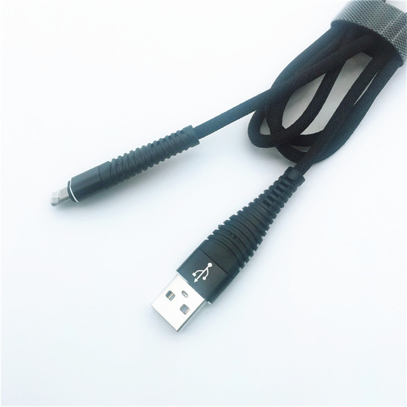 KPS-1003CB 8pin Nieuw ontwerp 1M zeemeermin 2A USB-gegevenskabel voor snel opladen voor iPhone