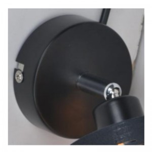 Spot light-1LT met lasergesneden stoffen kap