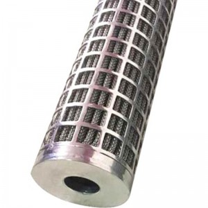 50Micron roestvrijstalen geplooide waterfilterkaars