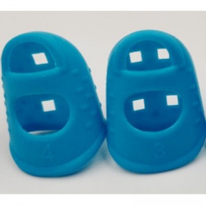 Siliconen vingerkoker siliconen gitaar vingerhoes beginners oefenen met snaar vingerhoes