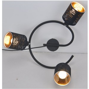 spot light-3LT met lasergesneden stoffen kap