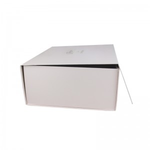 Aangepaste luxe boekvorm magneet geschenkdoos voor cosmetische verpakkingen