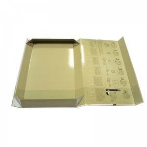 Aangepaste boektype geschenkdoos voor cosmetische verpakkingen