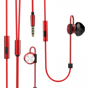 Magnetisch absorberen Stereo geluidskwaliteit HiFi bedrade oortelefoon