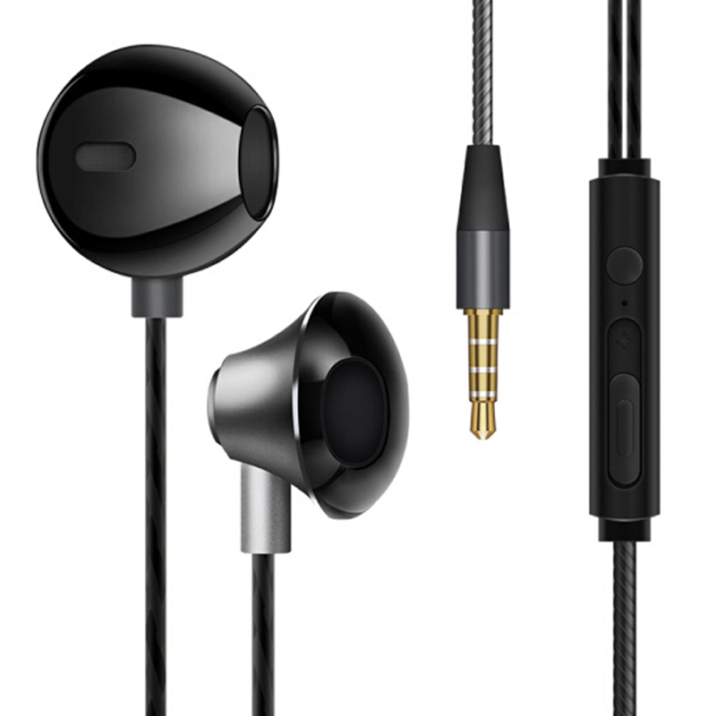 Comfortabel dragen van dynamische stereo HiFi bedrade oortelefoon