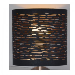 wandlamp met lasergesneden stoffen kap