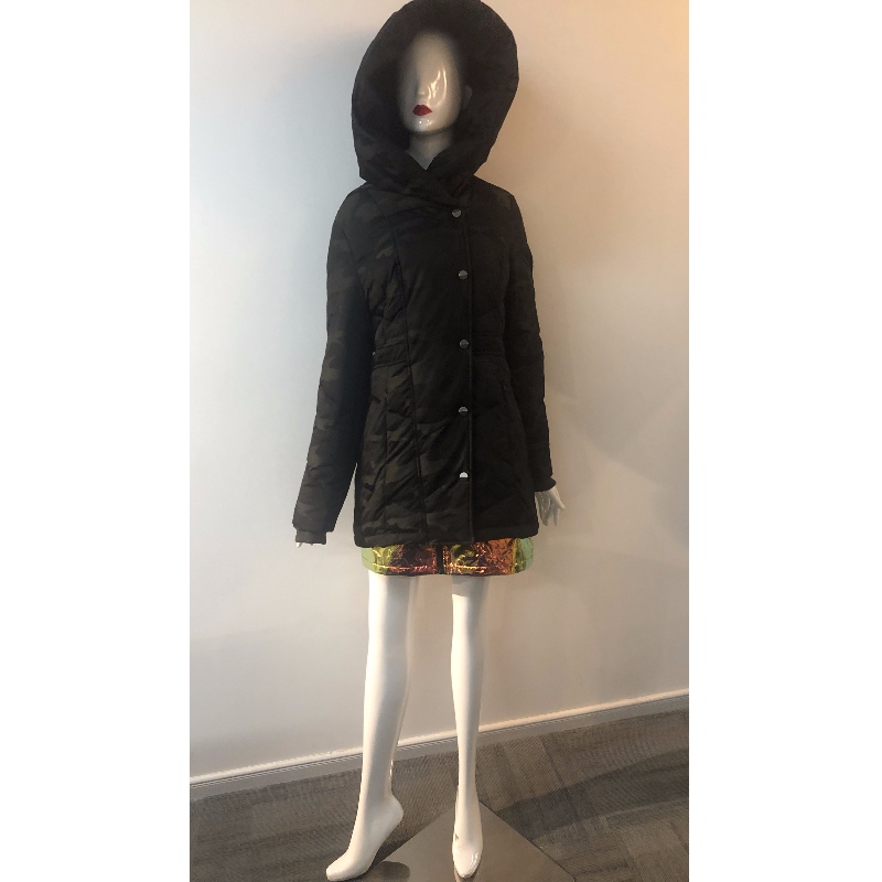 ZWART HOODED JAS DAMES RLWPC0036