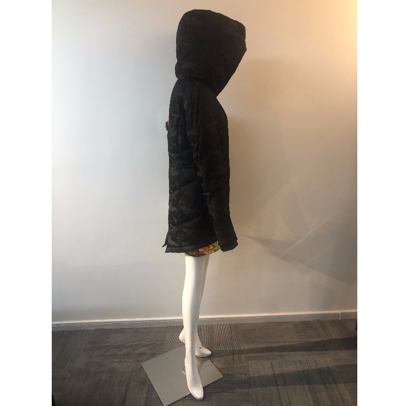 ZWART HOODED JAS DAMES RLWPC0036
