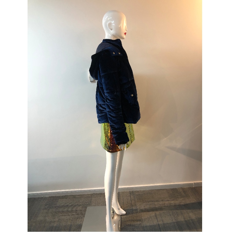 DAMES VELVET PUFFERJAS RLWPC0044