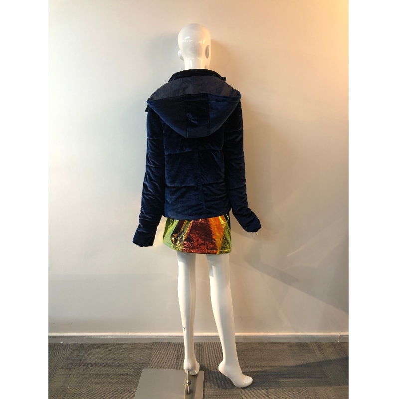 DAMES VELVET PUFFERJAS RLWPC0044