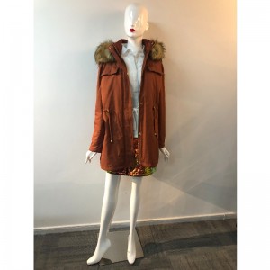 HOODED COAT DAMES RLWPC0045