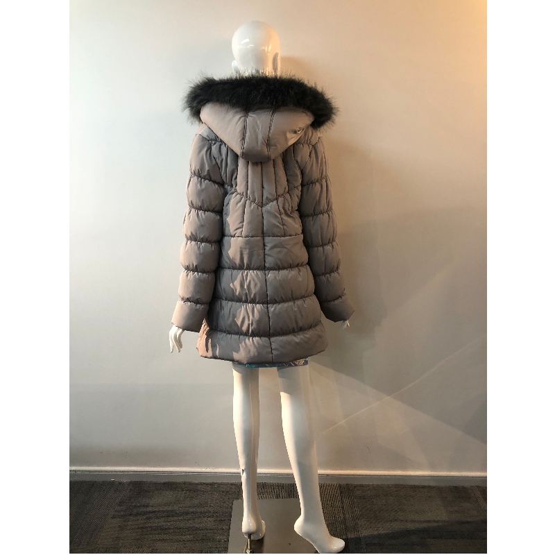 GRIJZE HOODED JAS DAMES RLWPC0070