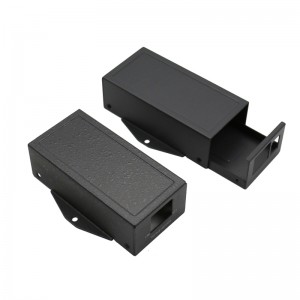 Geanodiseerde aluminium stempeldoos Aluminium elektronische behuizing