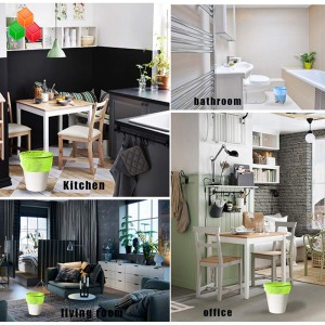 Promotie aangepaste grootte kleurrijke goedkope oxo 100% biologisch afbreekbare composteerbare maïszetmeel plastic vuilniszakrol voor familie / winkelcentrum