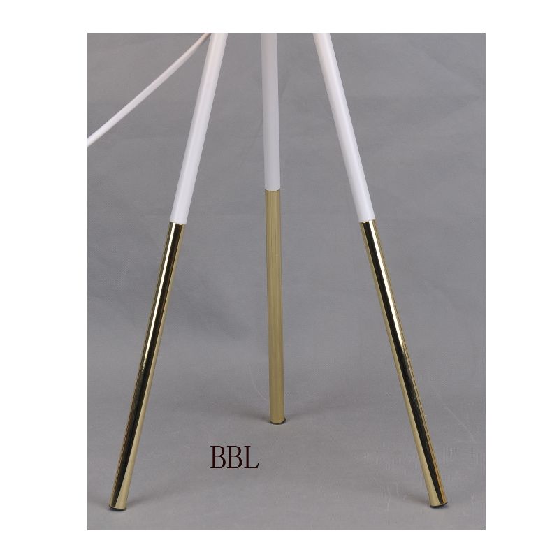 Statief tafellamp met metalen kap