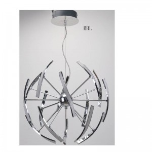 LED hanglamp met aluminium strip