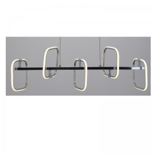 LED hanglamp met vierkante aluminium strip