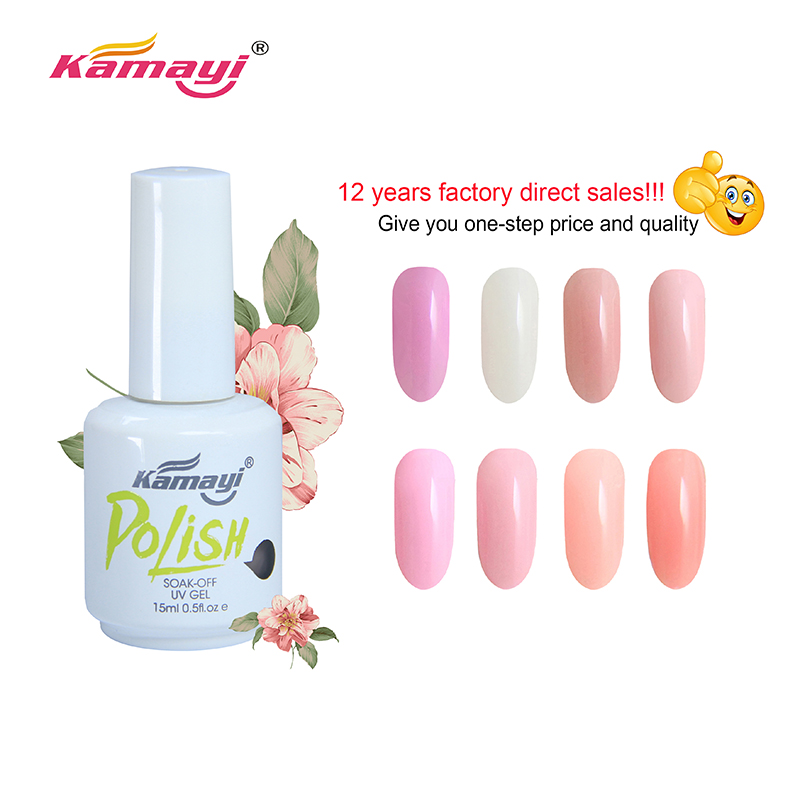 Hete verkoop kamayi manicure kleur professionele gel nagellak set kit kleuren private label organische uv led gel gel nagellak