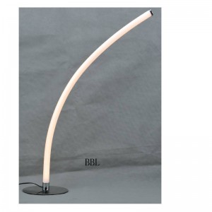 LED tafellamp met acryl boogbuis